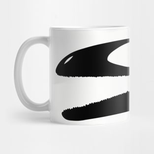 Eichstaettisaurus skull - black Mug